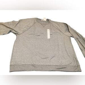 NWT‎ Hanes Originals Men's French Terry Sweatshirt Pullover XXL Light Gray